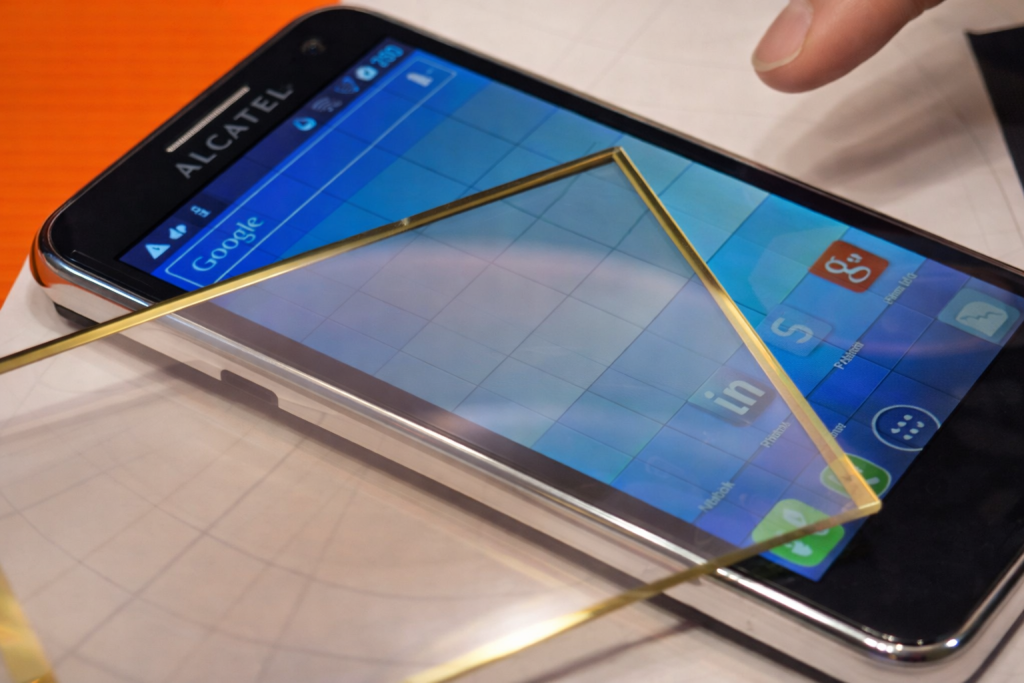 Smartphones Can Charge Through Transparent Solar Screens Transparent Solar Screens