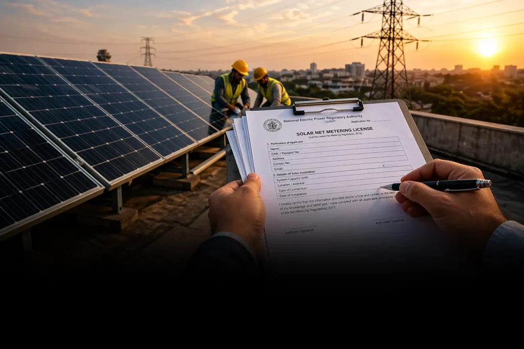 NEPRA Solar License Now Mandatory in Pakistan as New Fees Announced NEPRA Solar License policy in Pakistan introduces solar system license fee and new net metering regulations for users