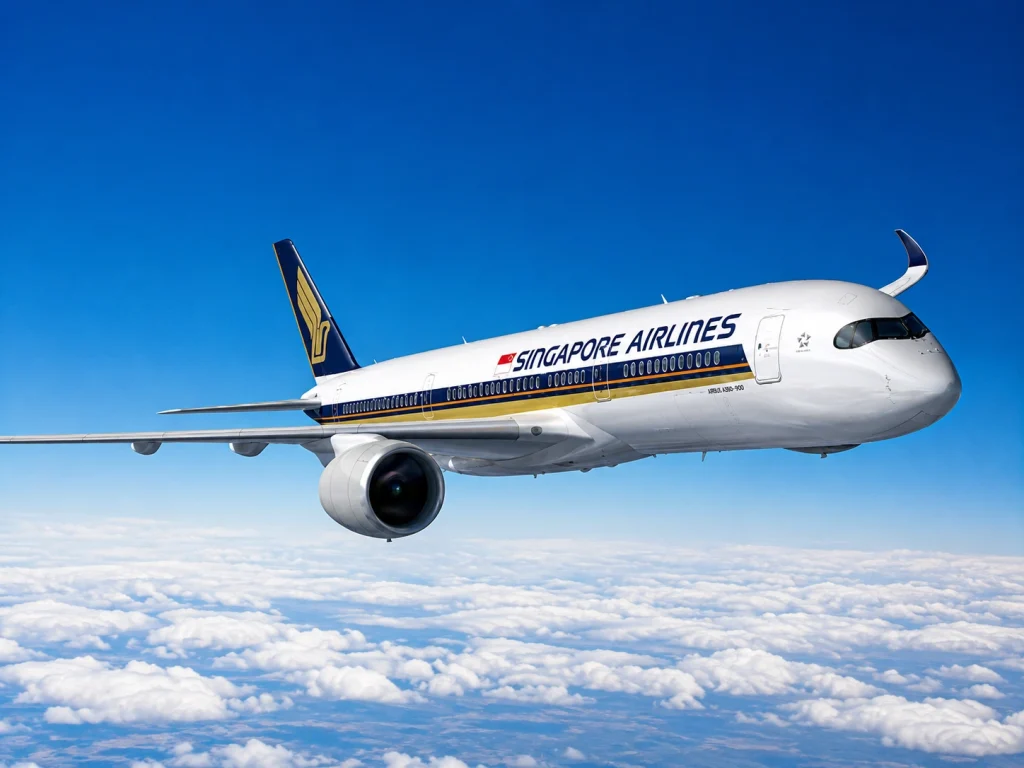 World’s Longest Flight Singapore to New York: Singapore Airlines SQ22 Covers 15,349km in 19 Hours Singapore Airlines SQ22 operating the world's longest flight Singapore to New York covering 15349 kilometres over the North Pacific Ocean