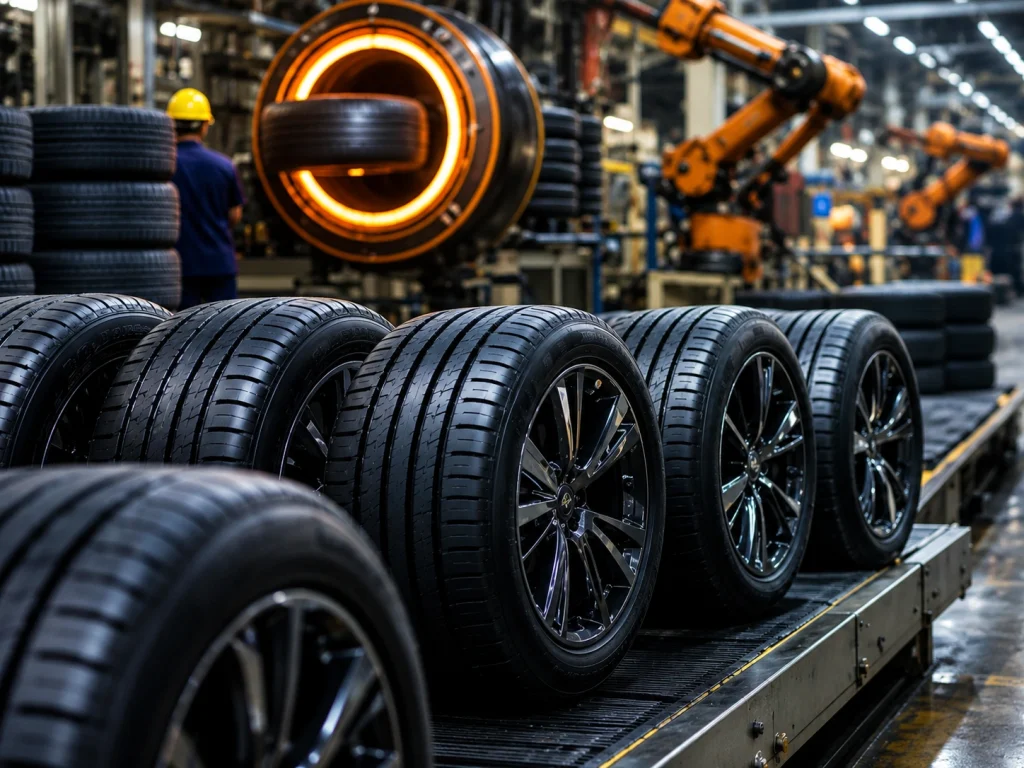 Pakistan Tyre Exports Break Into Top 10 Globally Pakistan tyre exports top 10 global TBR truck bus radial SLM Service Long March Tyres US Brazil South Africa Egypt Nooriabad SEZ 2026