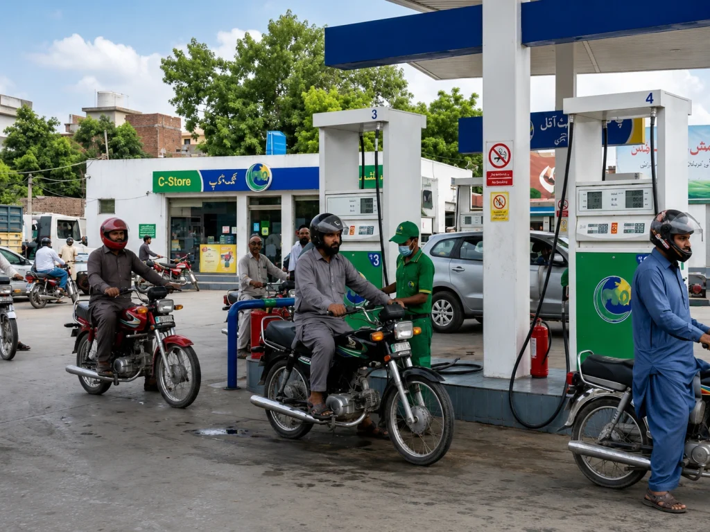 Petrol Drops Rs5 in Pakistan, Here Is Why That Is Not the Good News It Sounds Like Pakistan petrol price cut Rs5 per litre Saturday May 16 2026 diesel Rs409.58 petrol Rs409.78 Petroleum Division notification immediate effect