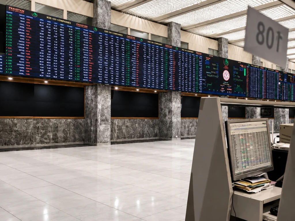 KSE-100 Sheds 1,615 Points as US-Iran War Fears Hit Pakistan Market KSE-100 drops 1615 points or 0.93 percent on Friday as US Iran tensions trigger selling across Pakistan Stock Exchange in automobile cement banking oil and gas sectors