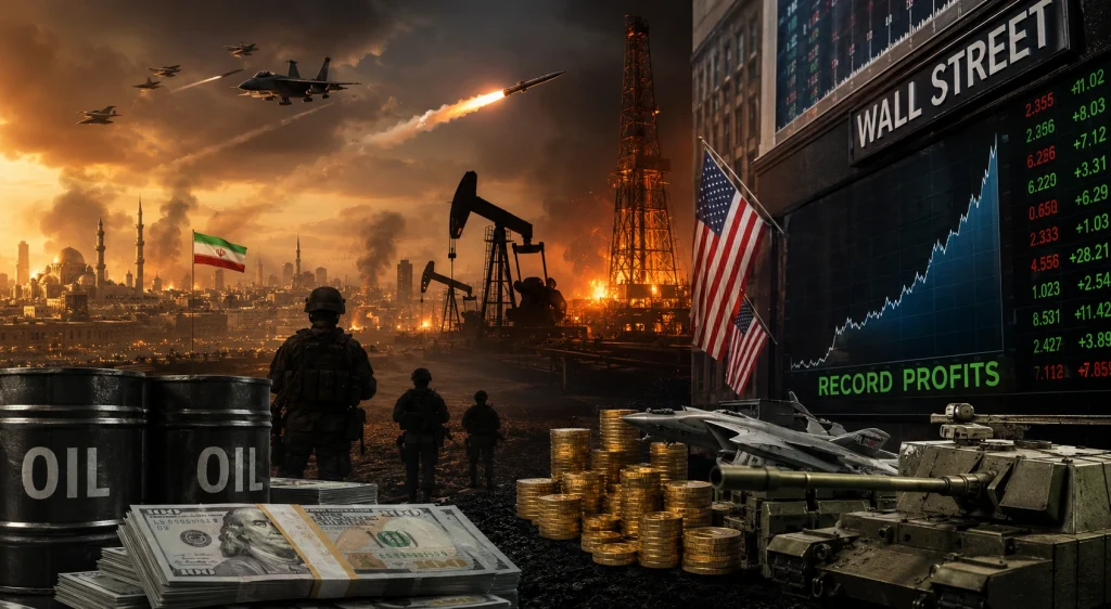 Iran war profits surge as oil companies, Wall Street banks and defence firms cash in on global conflict
