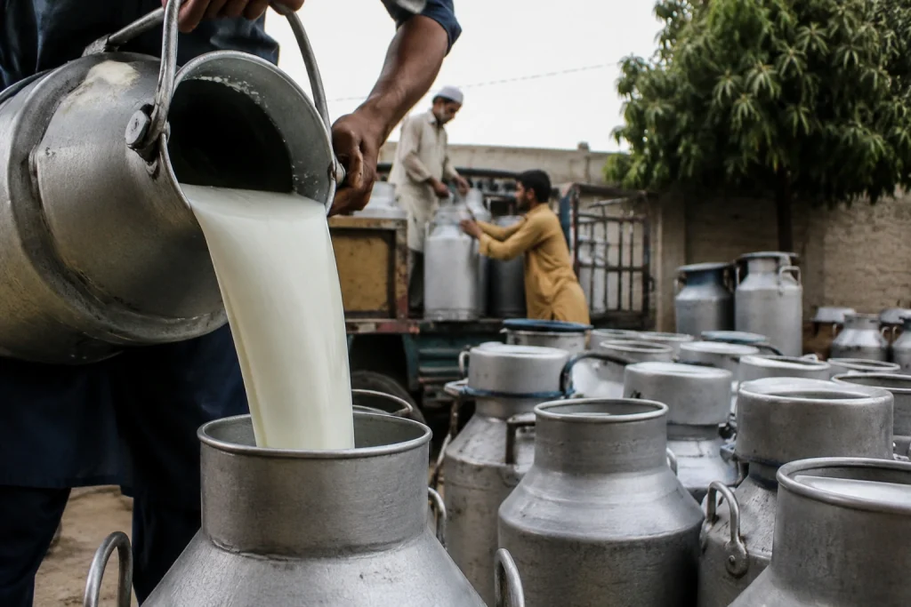 Karachi Faces Milk Crisis as Farmers Demand Massive Rs100 Price Hike Karachi milk price hike fears grow as dairy farmers warn of a severe fresh milk crisis across the city
