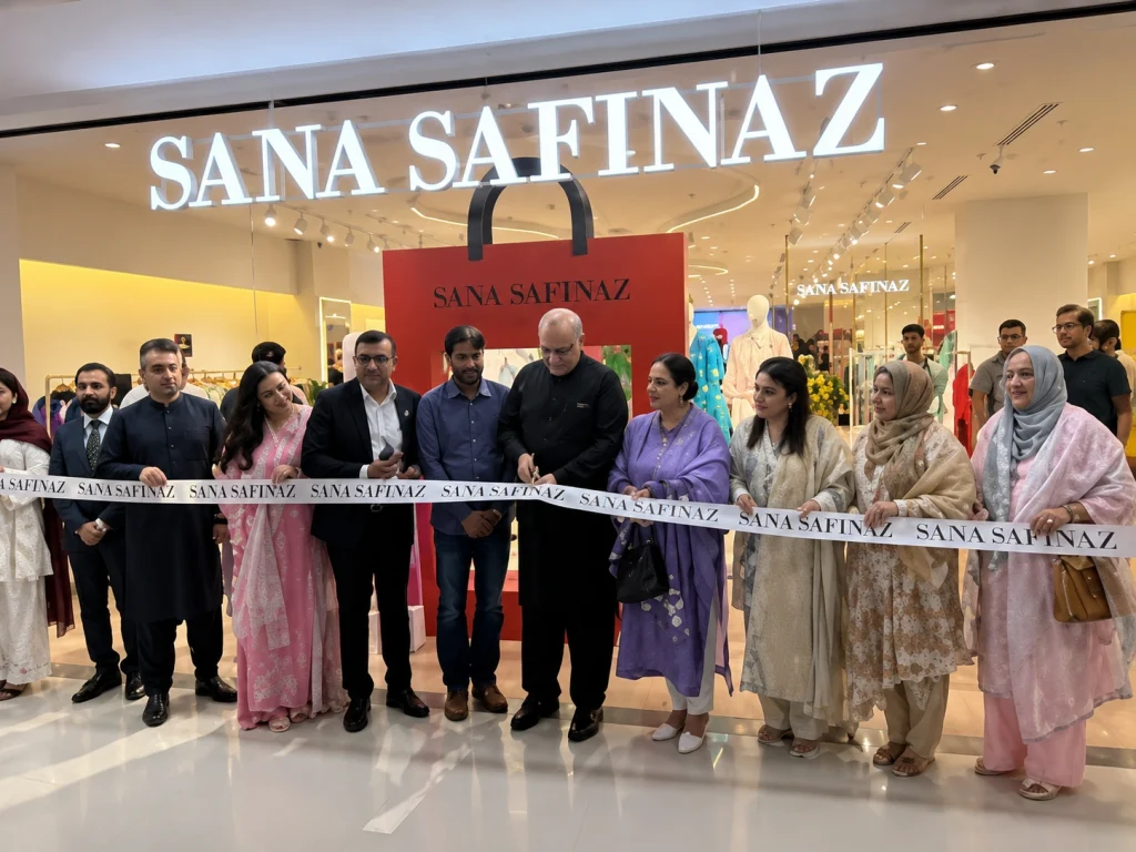 Sana Safinaz expands in Bangladesh second outlet Dhaka Centerpoint Mall Pakistan fashion brands High Commission inauguration 2026