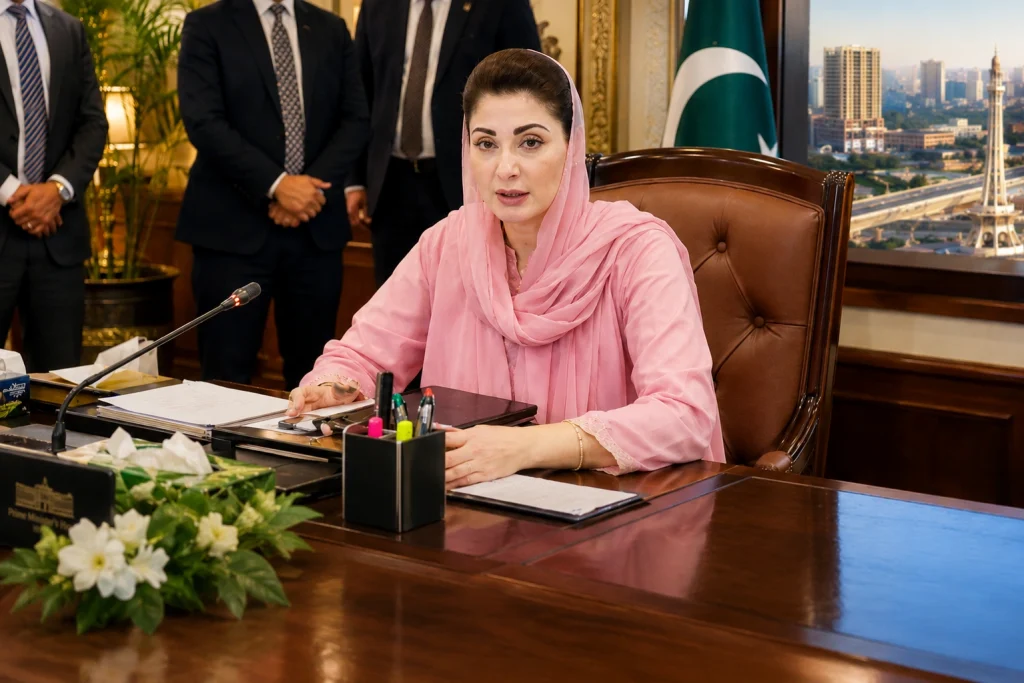 Maryam Nawaz Orders Safety Nets Inside Every Manhole in Punjab Punjab manhole safety project launched by Maryam Nawaz to install safety nets inside manholes and drains across Gujranwala and other cities in Punjab