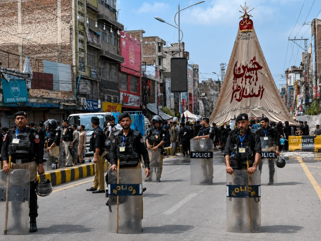 Punjab Police Muharram security plan 2026 mourning processions gatherings Lahore Pakistan law enforcement