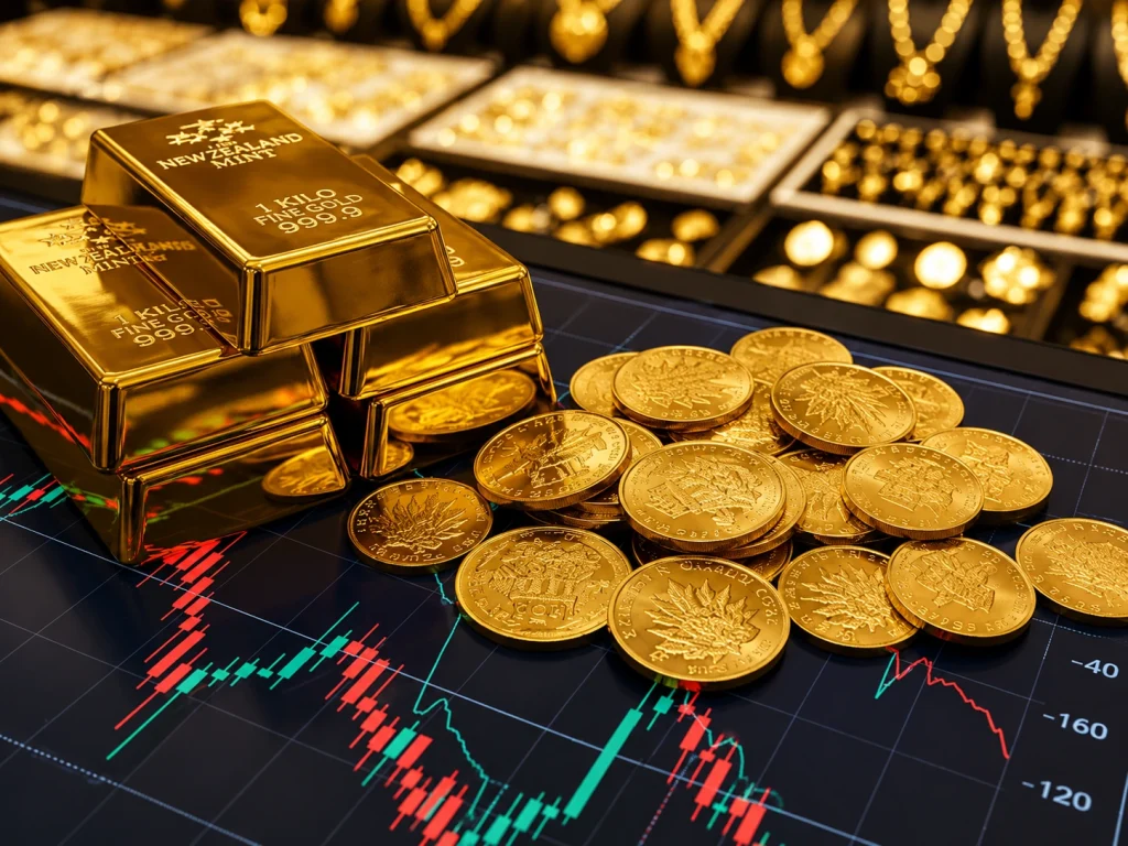 Gold price in Pakistan today June 13 2026 showing per tola rate of Rs444,336 after a gain of Rs4,370, reversing Friday's Rs7,250 decline