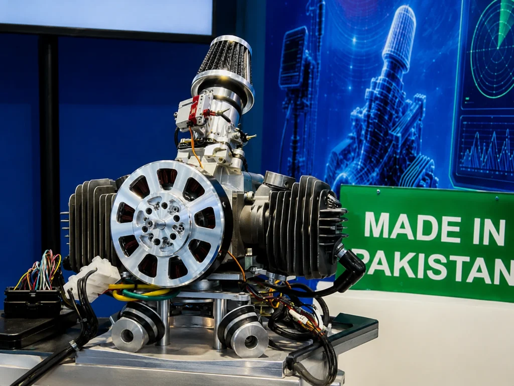 Pakistan Unveils First Indigenous UAV Engine in Paris Pakistan first indigenous UAV engine AKAL Alsons Group Eurosatory 2026 Paris defense exhibition