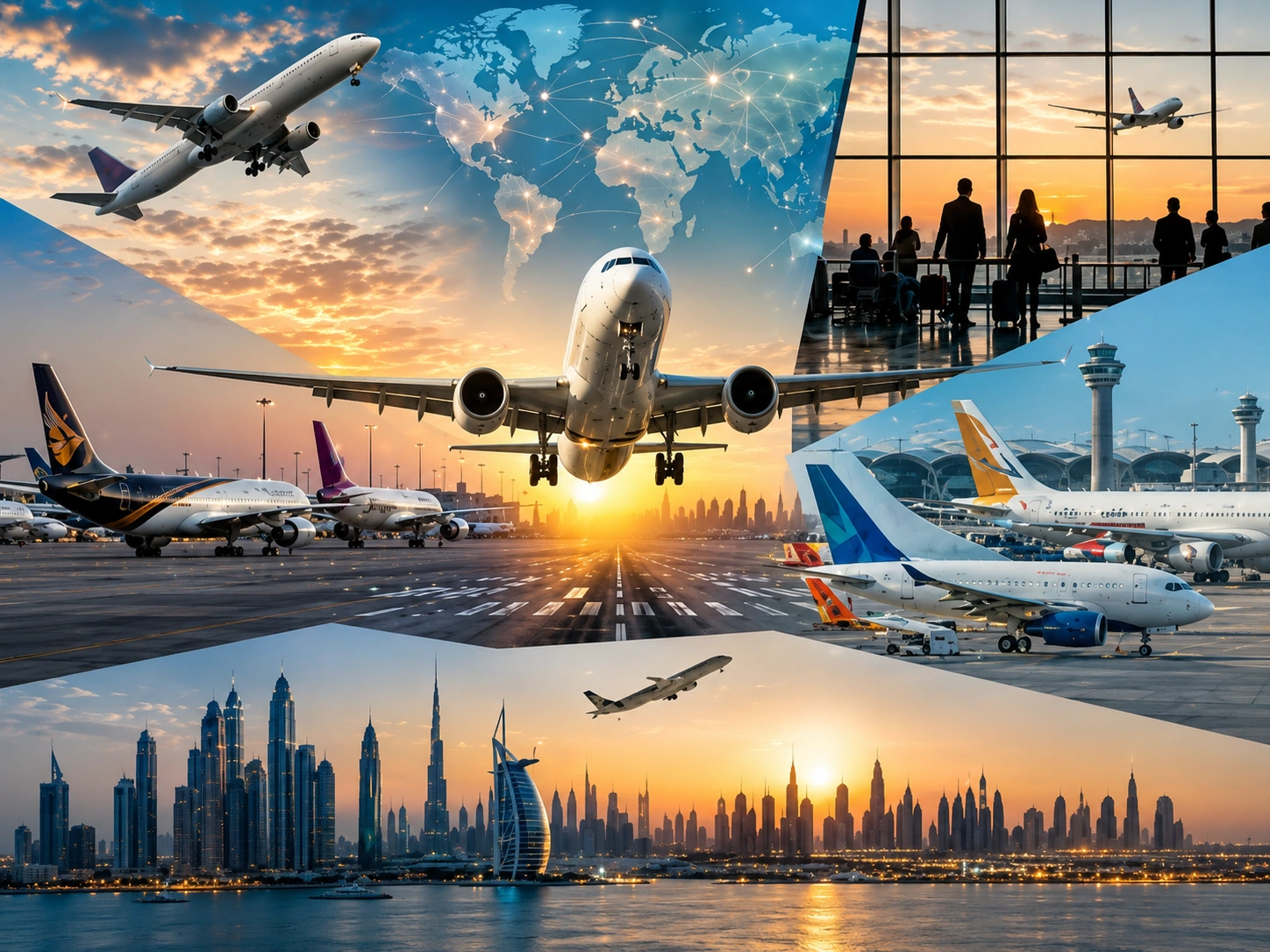 Gulf Airlines Recover to 82% of Pre-War Flight Levels