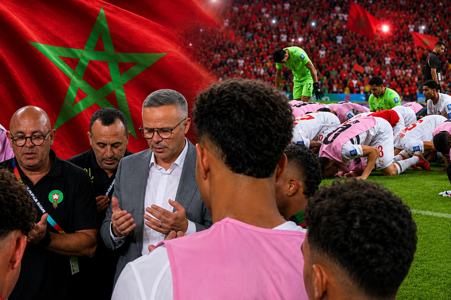Morocco's Powerful Moment of Faith After Defeating the Netherlands Inspires Millions