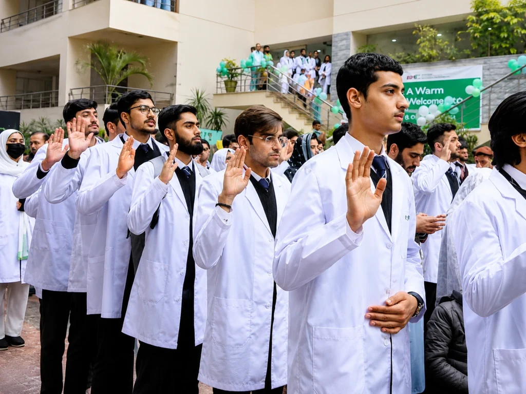 743 Medical College Seats Lie Empty Across Pakistan Pakistan medical college vacant seats 2026 — provincial breakdown chart showing 743 unfilled MBBS and BDS seats across Punjab Sindh Islamabad and KP