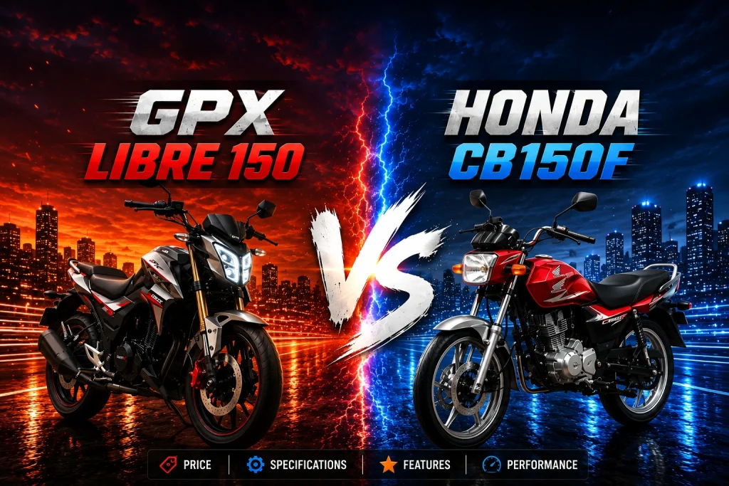 Can GPX Libre 150 Finally Dethrone Honda CB150F in Pakistan