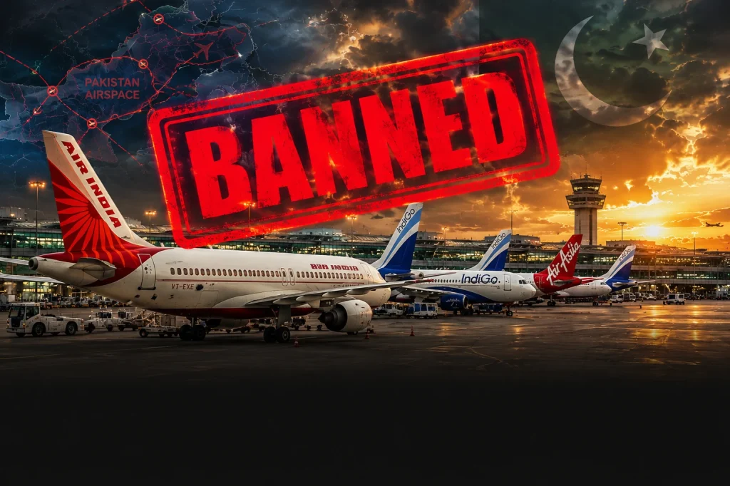 Pakistan Signals Permanent Airspace Ban For Indian Airlines