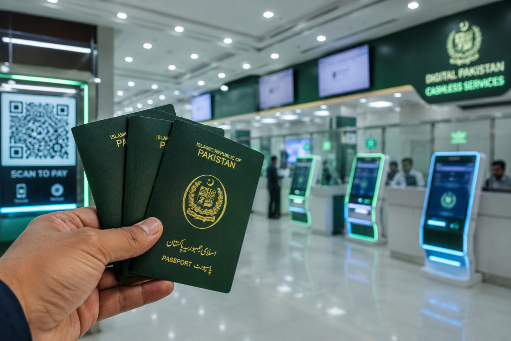 Pakistan Ends Cash Passport Fees as Digital-Only System Takes Effect Nationwide Pakistan Passport Fees move to digital payments as citizens use QR code payments and e-passport services nationwide from July 1, 2026.