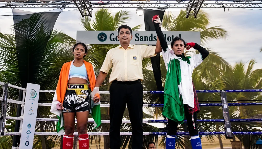 Pakistan’s Ayesha Baloch Defeats Indian Rival to Claim Gold Medal at Asian Games Pakistan Wrestler Ayesha Baloch celebrates Asian Games gold medal victory after defeating Indian opponent in wrestling final