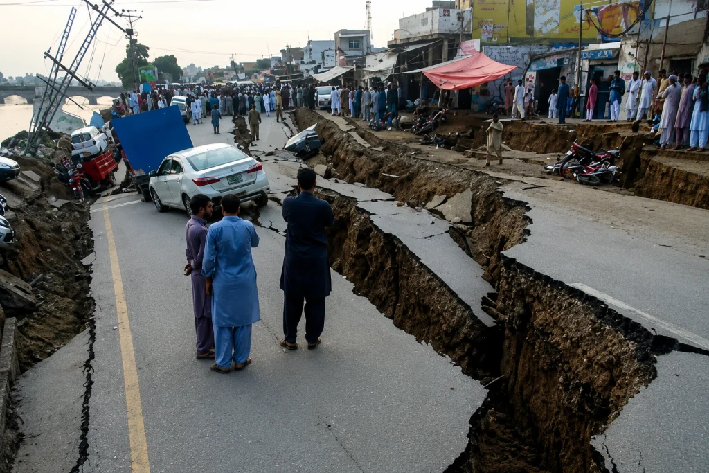 Pakistan earthquake sends 5.4 magnitude tremors across Punjab, KP and Islamabad after Hindu Kush quake.