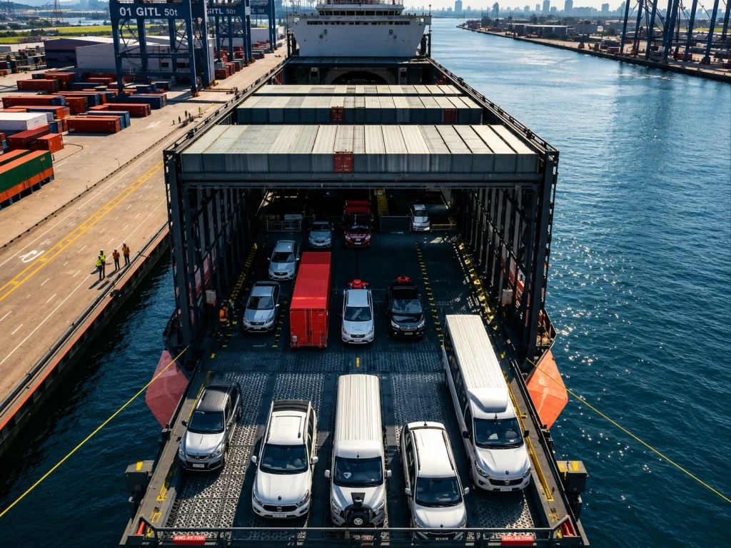 Pakistan Receives First RoRo Vessel Carrying Over 2,000 Electric Vehicles Pakistan first RoRo vessel carrying over 2000 electric vehicles marking debut specialised shipping operation