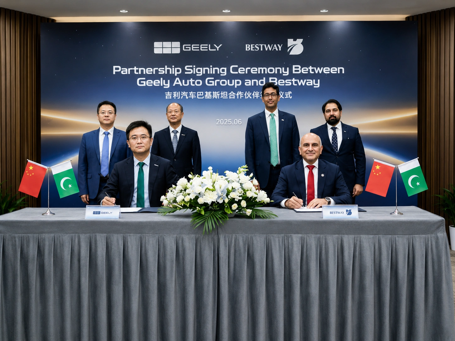 Bestway Group Partners with Geely Auto to Locally Assemble Vehicles in Pakistan