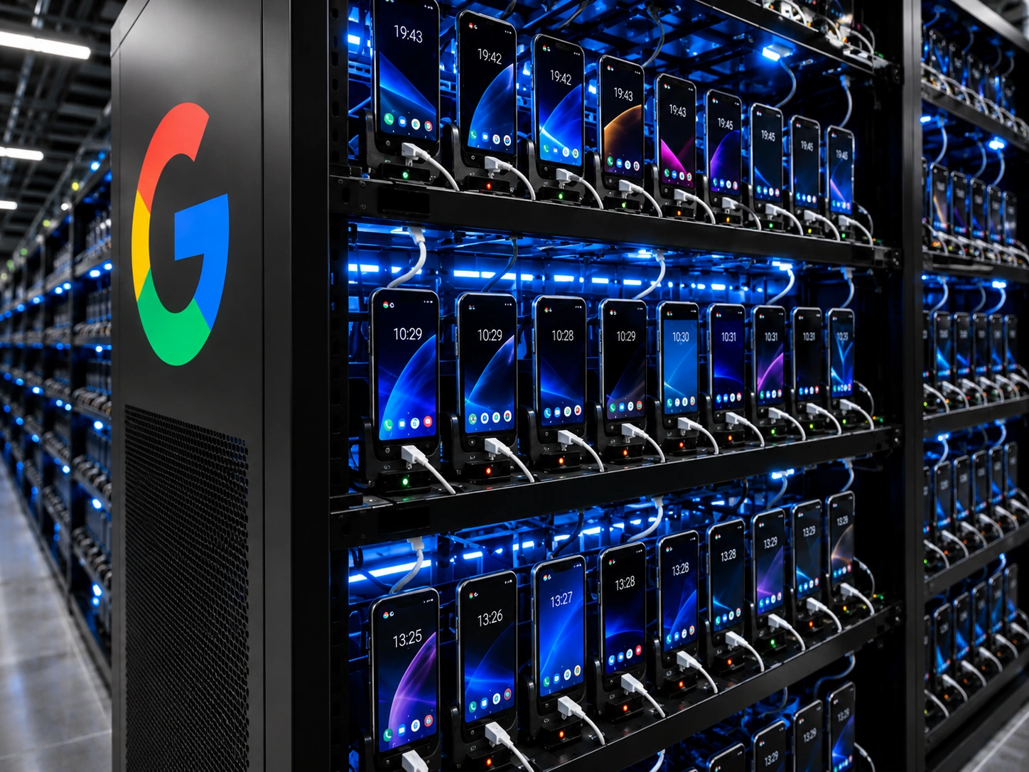 Google Is Building a Data Center From 2,000 Old Smartphones